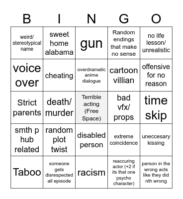 Tomorrow’s Teachings Bingo Card