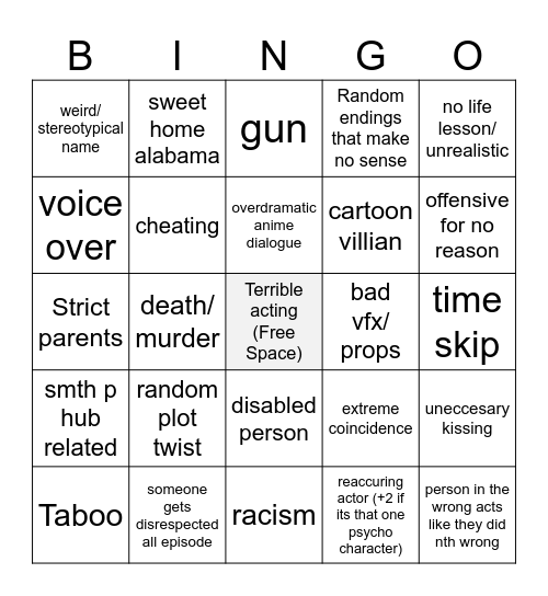 Tomorrow’s Teachings Bingo Card