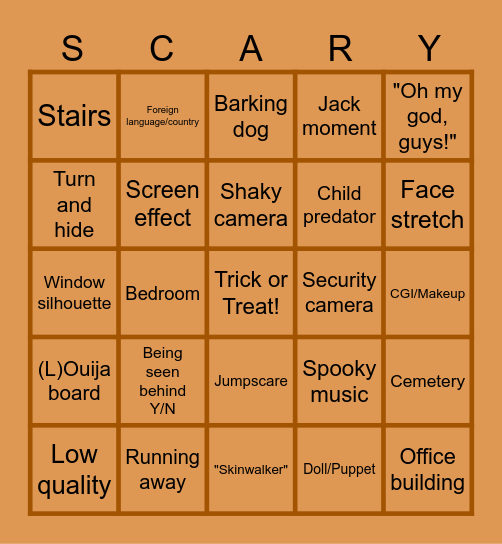 Scary Bingo main image 1