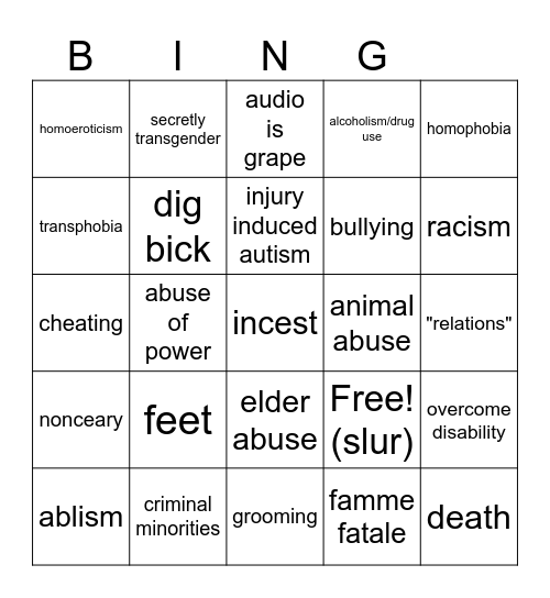 Todays Education Bingo Card