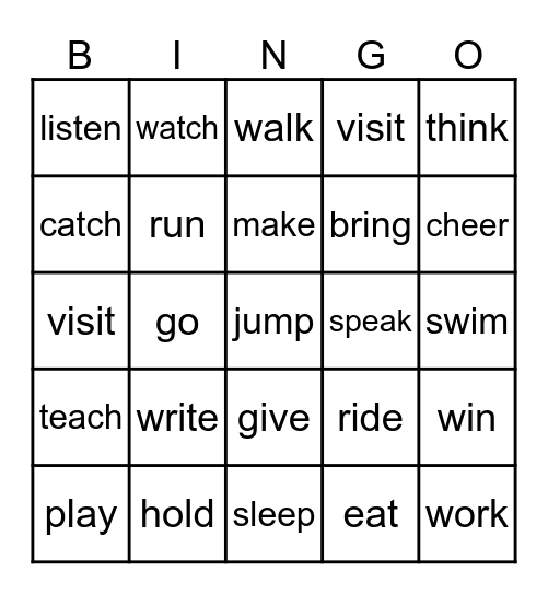 BINGO CARD Bingo Card