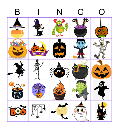 HALLOWEEN Bingo Card