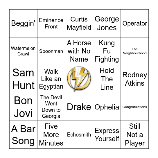 Smorgasbord #20 Bingo Card