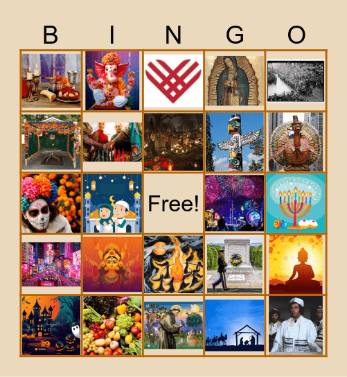 CIBC Celebration Bingo Card