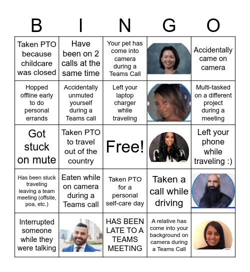 Tell the Truth #workplace edition Bingo Card