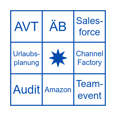 Solutions // EMC // Activation JF Bingo Card