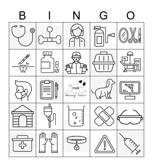 Veterinary Tech Week BINGO! Bingo Card