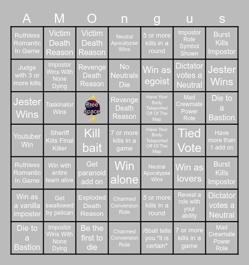 TOHE BINGO NIGHT Bingo Card