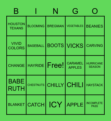 RCM Employee Recognition Week Game 3 Bingo Card