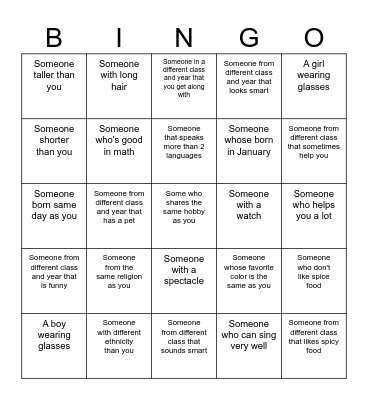 POWERTIME BINGO Card
