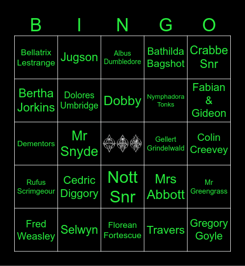 Naughty Naughty Bingo Card