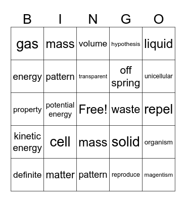 Simple Soultions 5th unit 5 Bingo Card