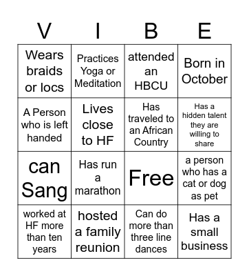 SipStas Bingo Card