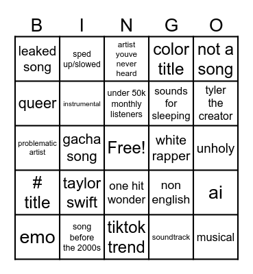 bingo was his namo Bingo Card