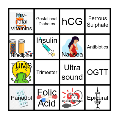 Pharmacy Week Bingo Card