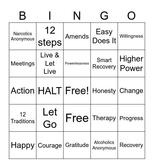 Banyan Bingo Card