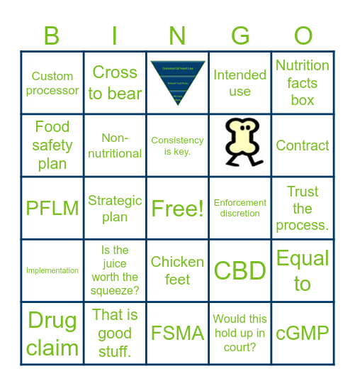 Fall Feed Mtg. Bingo Card