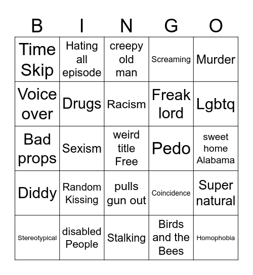 Tomorrow Teachings Bingo Card