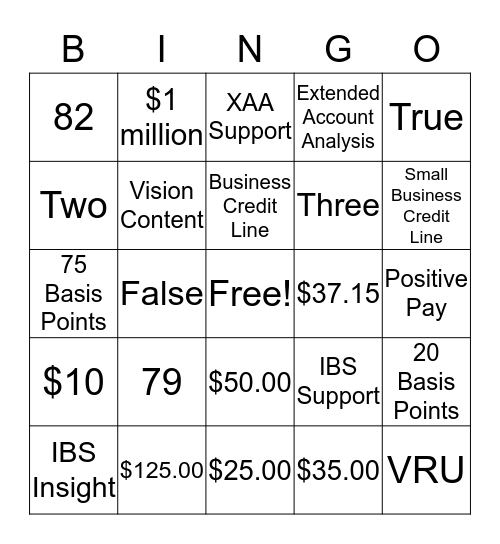 PWB Bingo Card