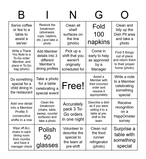 ALC Bingo Card