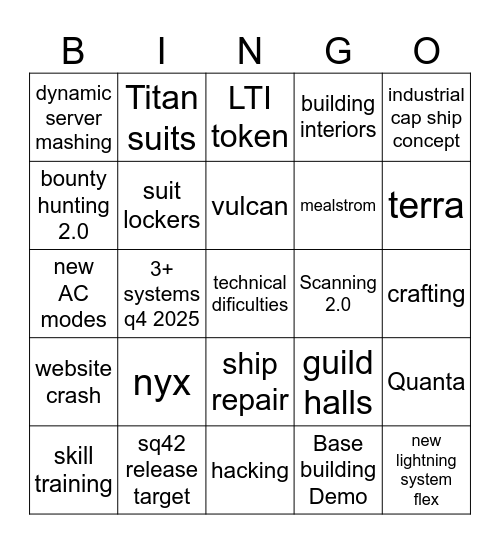 citizen con 2954 Bingo Card