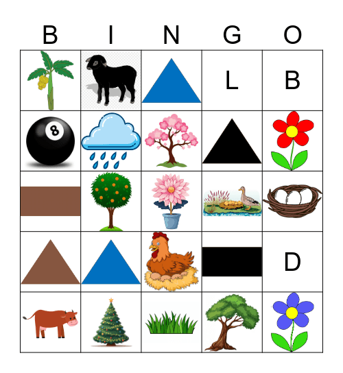 Garden Review Bingo Card