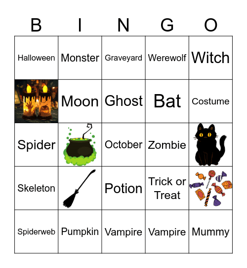 HALLOWEEN BINGO Card