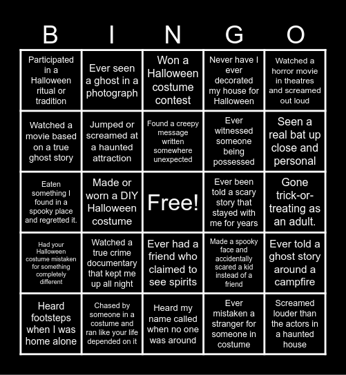 TeamWonk Coffee Break and Bingo Game Bingo Card