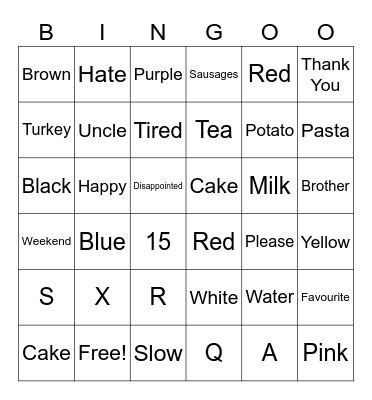 ISL BINGO Card