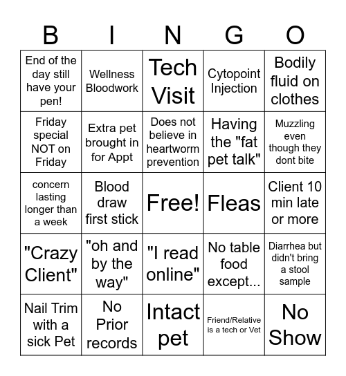 vet-tech-bingo-bingo-card