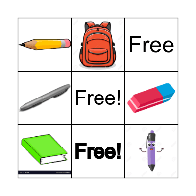 SCHOOL! Bingo Card