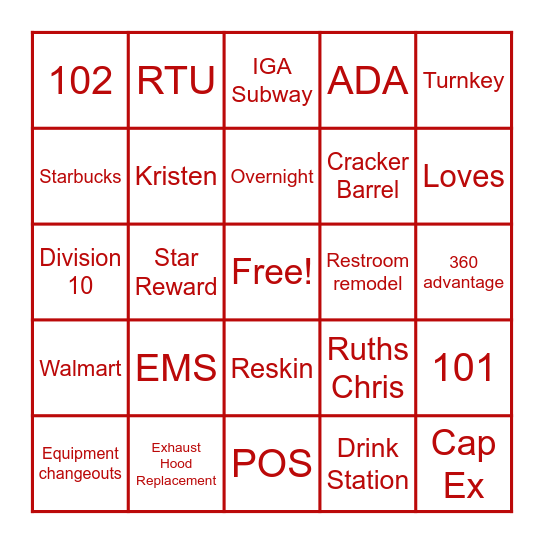 C-BuildPoint 2024 &  Ameritech Bingo Card