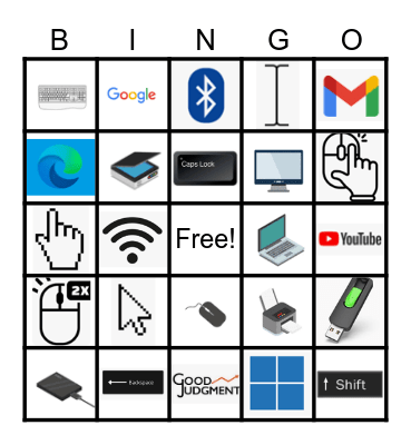 Computer Bingo Card