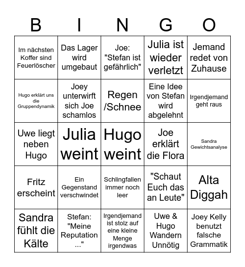 7vsWildEp4x06 Bingo Card