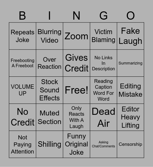 React Bingo Card