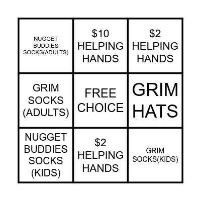 PROMO BINGO Card