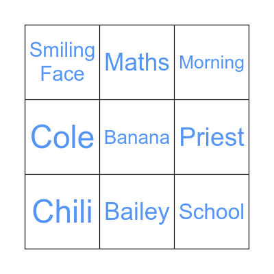 Camila: A pick into my mind Bingo Card