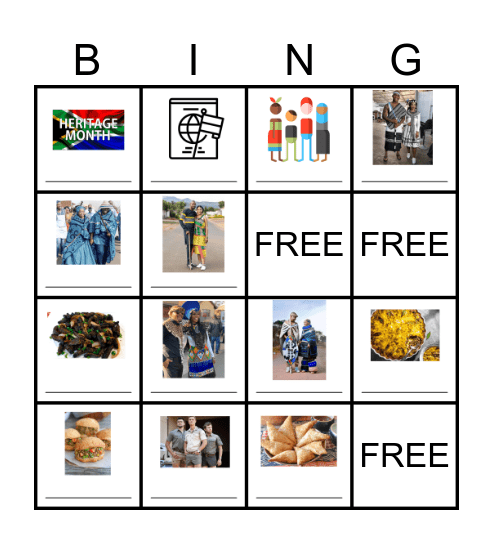 School Visits Bingo Card