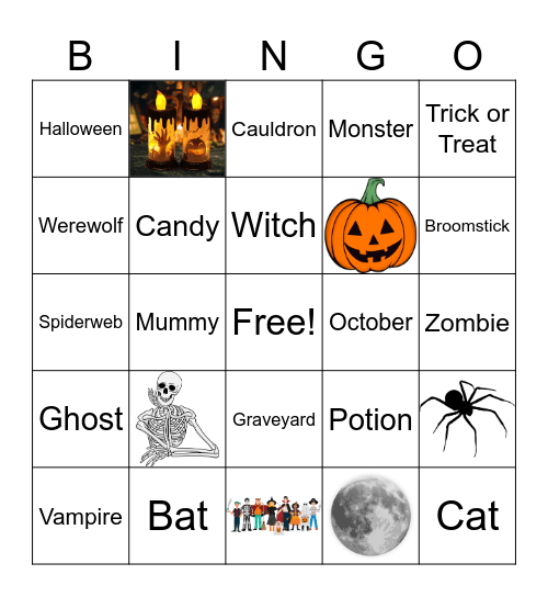 HALLOWEEN BINGO Card