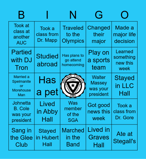 SpelHouse  Bingo Card