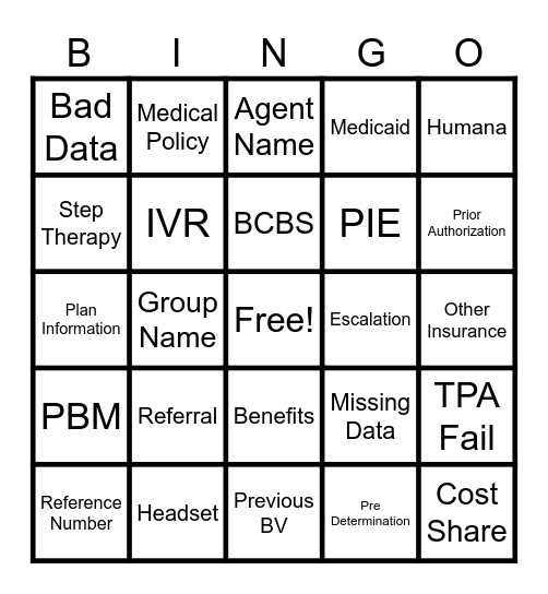 ReQ U Bingo Card