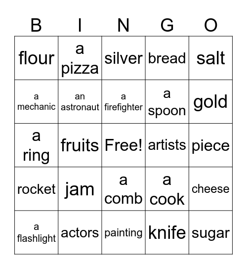 F01 RW T3P1 Bingo Card