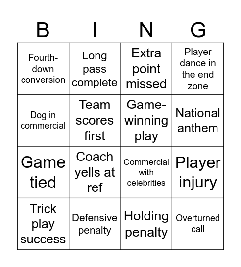 Game Watchers Bingo #2 Bingo Card