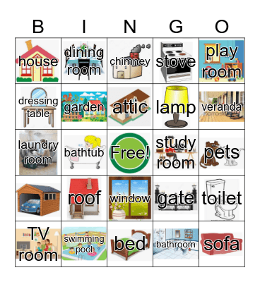 House Bingo Card