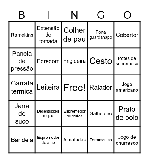 MILLY E NAT Bingo Card