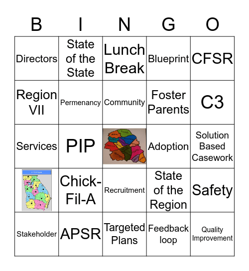 STAKEHOLDER BINGO Card