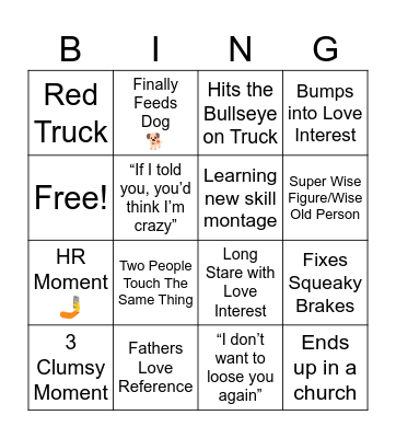 77 Chances Bingo Card