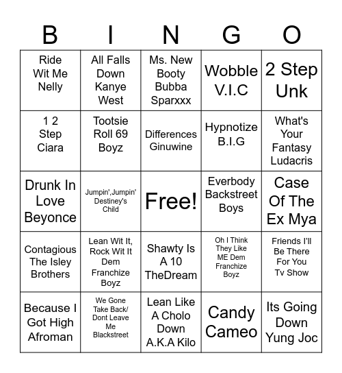 Halloween Bingo Card