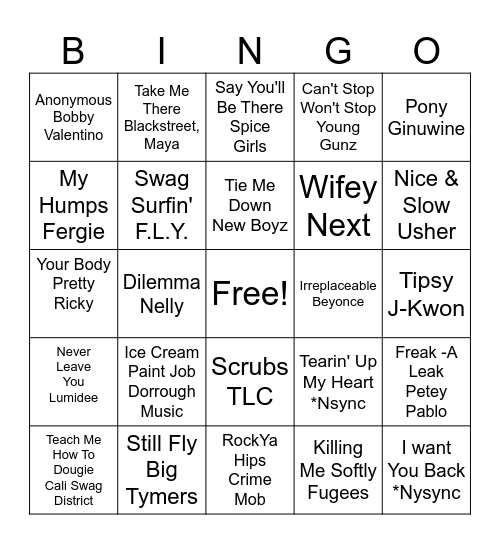 Halloween Bingo Card