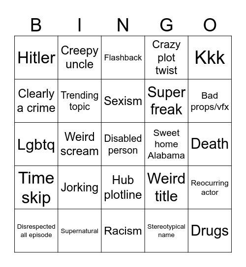 Tomarrow’s teachings Bingo Card